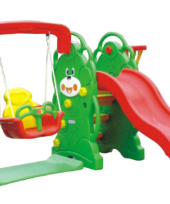 Lovely Bear Slide with Swing