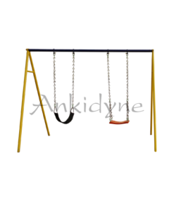 Swing 2 Seater (1 Rubber seat +1 FRP seat)